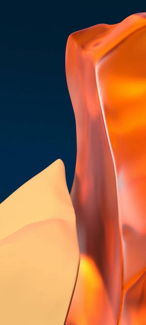 Oneplus Orange Crystal taustakuva — 1080x2400 Taustakuvat
