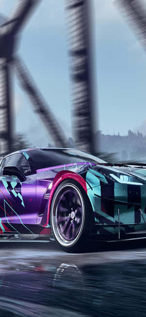 iPhone Xs Need For Speed Heat -tausta — Galaxy A26 Taustakuvat