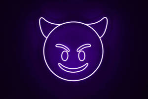 Paholaisen neonhymy — Neon violetti Taustakuvat