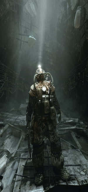 Iphone X Metro Last Light -taustakuva — HMD Taustakuvat