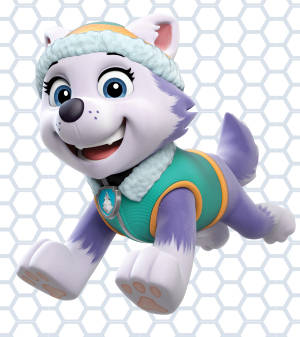Paw Patrol Everest -taustakuva — Nubia Fold Taustakuvat