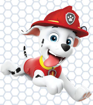 Paw Patrol Marshall -taustakuva — Nubia Flip Taustakuvat