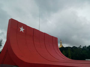 Martyrs Mausoleum Yangon City Wallpaper — 4:3 Taustakuvat