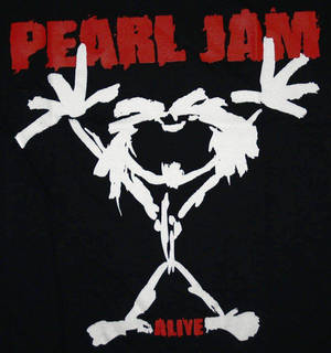 Pearl Jam -yhtyeen tikkumieslogo — Honor Magic V Taustakuvat