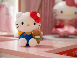 Pehmoinen sarjakuvamainen Hello Kitty PFP — Söpö sarjakuva Taustakuvat