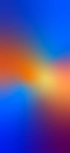 Sininen ja oranssi tausta — Redmi 15C Taustakuvat