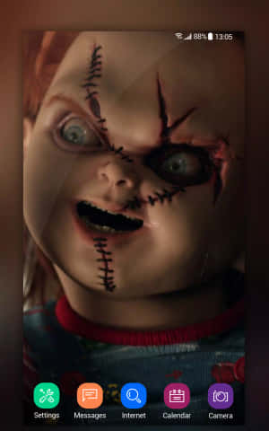 Chucky-nukke — Pixel Tablet Taustakuvat
