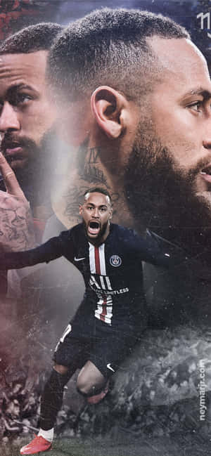 Neymar kuvia — iPhone 16 Pro Taustakuvat