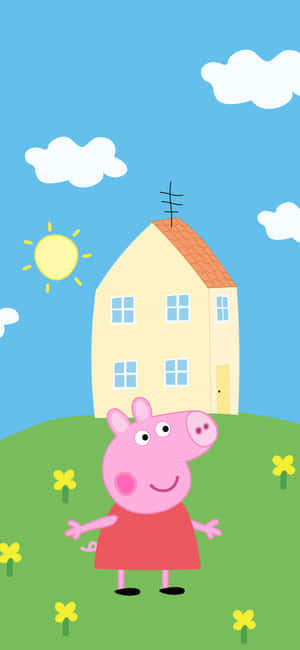 Peppa Pig -kuvia — iPhone 17 Pro Max Taustakuvat