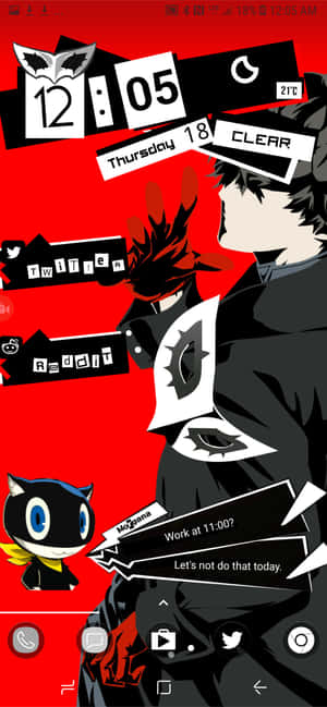 Persona 5 iPhone — Redmi Note 15 Special Taustakuvat