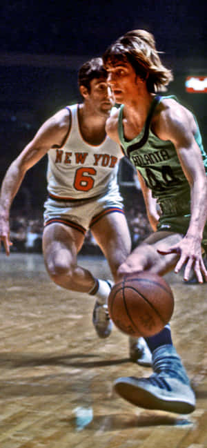 Pete Maravich Atlanta Hawks Mike Riordan New York Knicks — iPhone 16e Taustakuvat