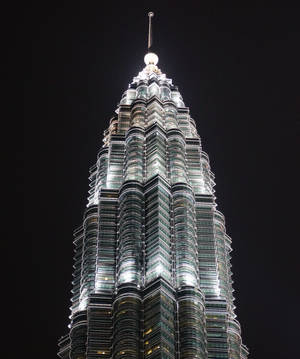 Petronas Skyscraper At Night wallpaper — Motorola Razr 70 Ultra Taustakuvat