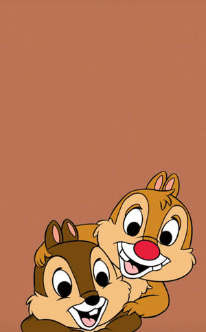 Pienet maaoravat Chip N Dale -taustakuva — Galaxy Tab S9 FE Taustakuvat