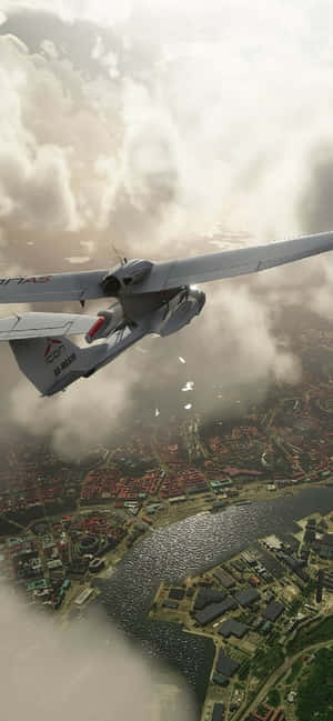 Android Microsoft Flight Simulator Tausta — Realme C71 Taustakuvat
