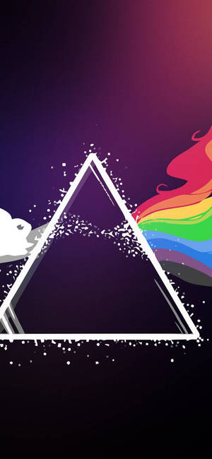 Pink Floyd Pastellitaide -taustakuva — iPhone 14 Pro Max Taustakuvat