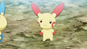 Plusle [taustakuva] — Anime maisema Taustakuvat