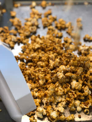 Popcorntausta — iPad Pro M4 Taustakuvat