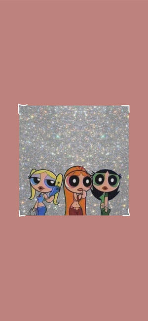 Powerpuff-tytöt teini-ikäisinä taustakuva — iPhone 14 Pro Max Taustakuvat
