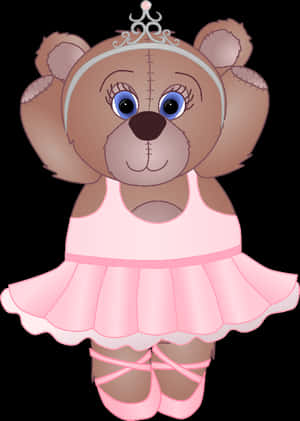 Ballerina Clipart Nallekarhu - Nallekarhu Ballerina, HD PNG Lataus — Söpö karhu Taustakuvat
