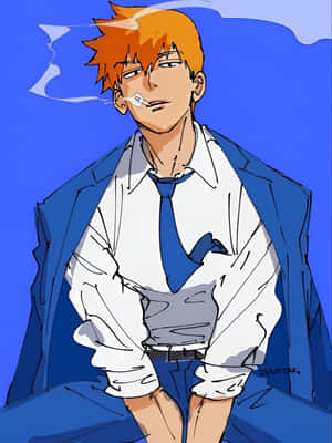 Psyykikko mestari Arataka Reigen toiminnassa — HMD Terra M Taustakuvat