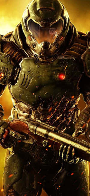 Iphone Xs Doom -taustakuva — POCO M7 Plus Taustakuvat