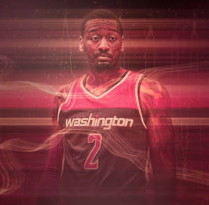 Punainen esteettinen John Wall -taustakuva — Infinix Zero Flip Taustakuvat