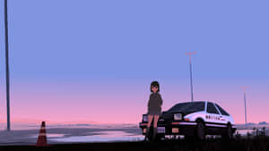 Anime-autotaustakuva — Anime auto Taustakuvat
