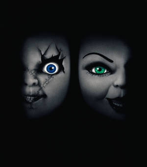 Puolikas Chucky ja Tiffany taustakuva — Oppo Find N5 Taustakuvat