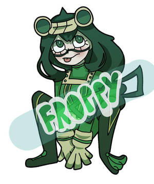 Rainy Season Hero: Froppy Drawing wallpaper — Motorola Razr 70 Ultra Taustakuvat