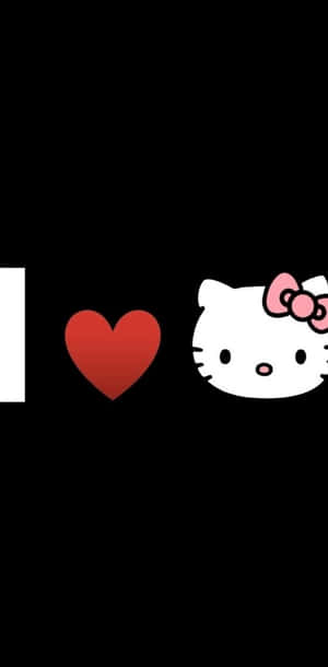 Rakastan PFP Hello Kitty — Hello kitty GIF Taustakuvat