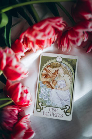 Rakastavaisten Tarot-kortti — Xiaomi Pad 7S Pro 12.5 Taustakuvat