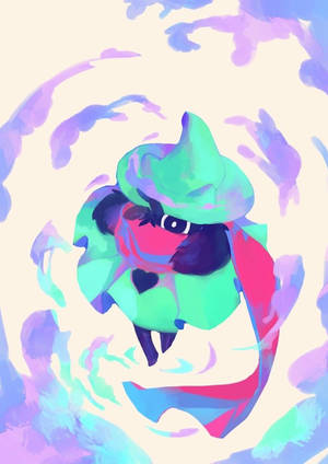 Ralsei maalaus taustakuva — Oppo Pad 5 Taustakuvat