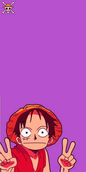 Luffy-puhelimen taustakuva
