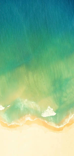 Realme Green Beach — iPhone Xr Taustakuvat