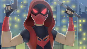 Red Hood -animaatiosarjakuva taustakuva — iMac Taustakuvat