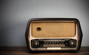 Retroesteettinen radio taustakuva