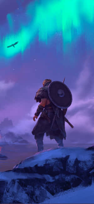 Iphone Xs Max Assassin's Creed Valhalla Taustakuva — Moto G77 Taustakuvat