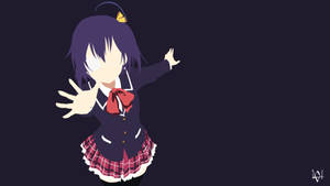 Rikka Chunibyo Minimalistinen Anime — Minimalistinen anime Taustakuvat