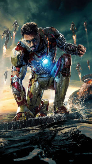 Robert Downey Jr Prototype Puku Iron Man Puhelin