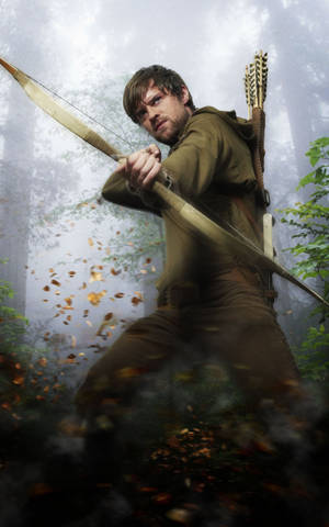Robin Hood jousen kanssa -taustakuva — Galaxy Tab Taustakuvat