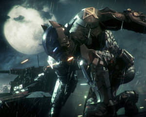 Robottimainen Batman Arkham Knightista -taustakuva