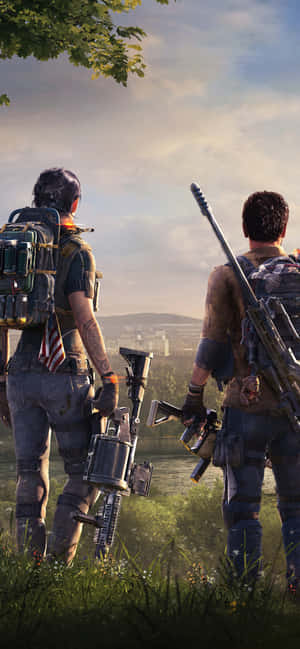 Iphone XS Max The Division -tausta — POCO M7 Plus Taustakuvat