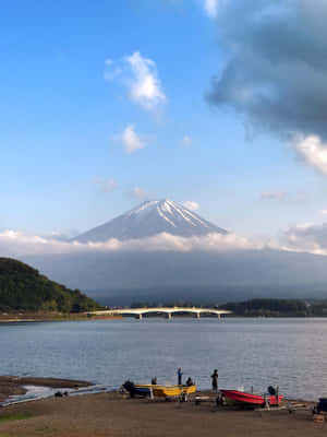 Fuji-vuori kuvia — iPad Pro 13 Taustakuvat