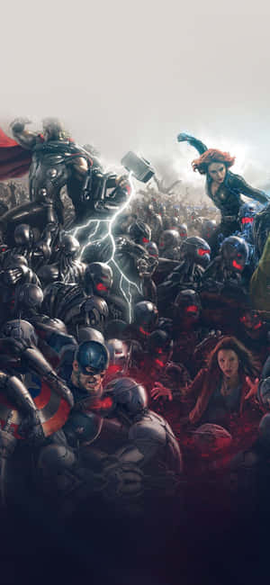 Iphone Xs Marvel's Avengers -tausta — Honor 600 Smart Taustakuvat