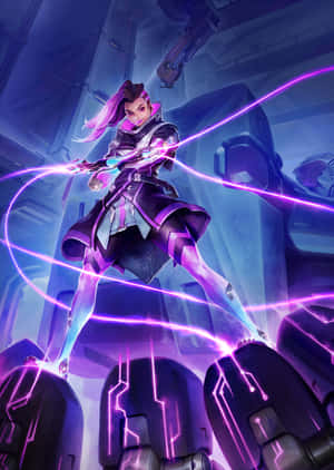 Sombra Overwatch — OnePlus Pad 4 Taustakuvat