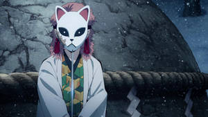 Sabito demon slayer -naamio taustakuva — Rui Kimetsu no Yaiba Taustakuvat