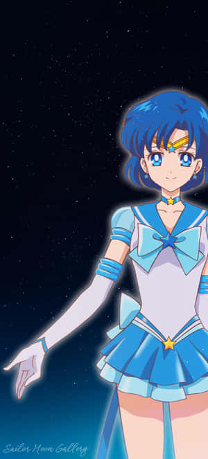 Sailor Mercury — Honor Magic8 Pro Taustakuvat