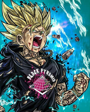 Sairas anime — Dragon ball z GIF Taustakuvat