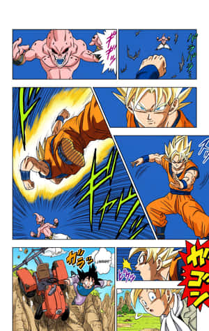 Saiyalaisten eeppinen voima vapautettuna Dragon Ball Super -mangassa — Galaxy Tab Taustakuvat
