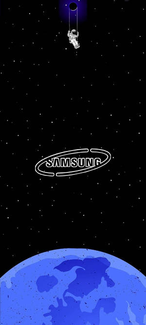 Samsung S21 Ultra Keinuva astronautti -taustakuva — iPhone 14 Taustakuvat